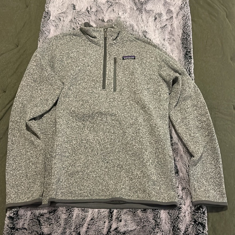 Patagonia Better Sweater Quarter-Zip Fleece Pullover - Men's size M